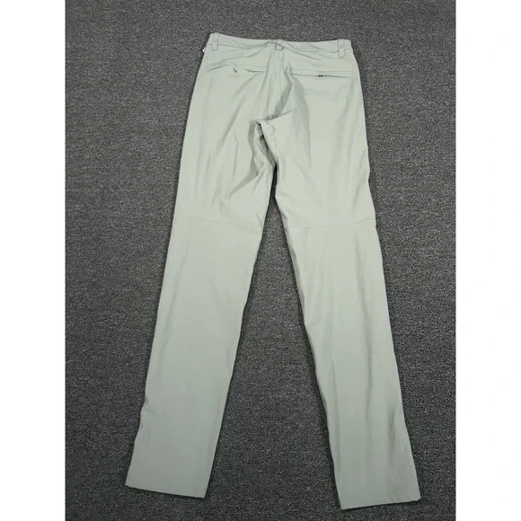 Lululemon Commission Slim Fit Pants Men's 30 (Fits 30x32) Light Green Tech Chino - Picture 3 of 7